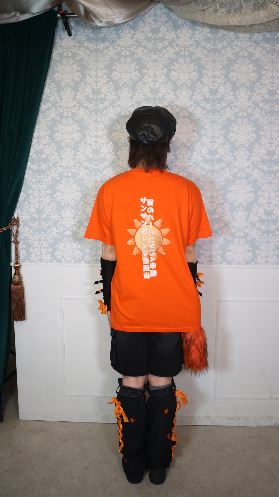 F l o w e r * H o u r ふらあわ 湾咲朝陽 半袖Tシャツ