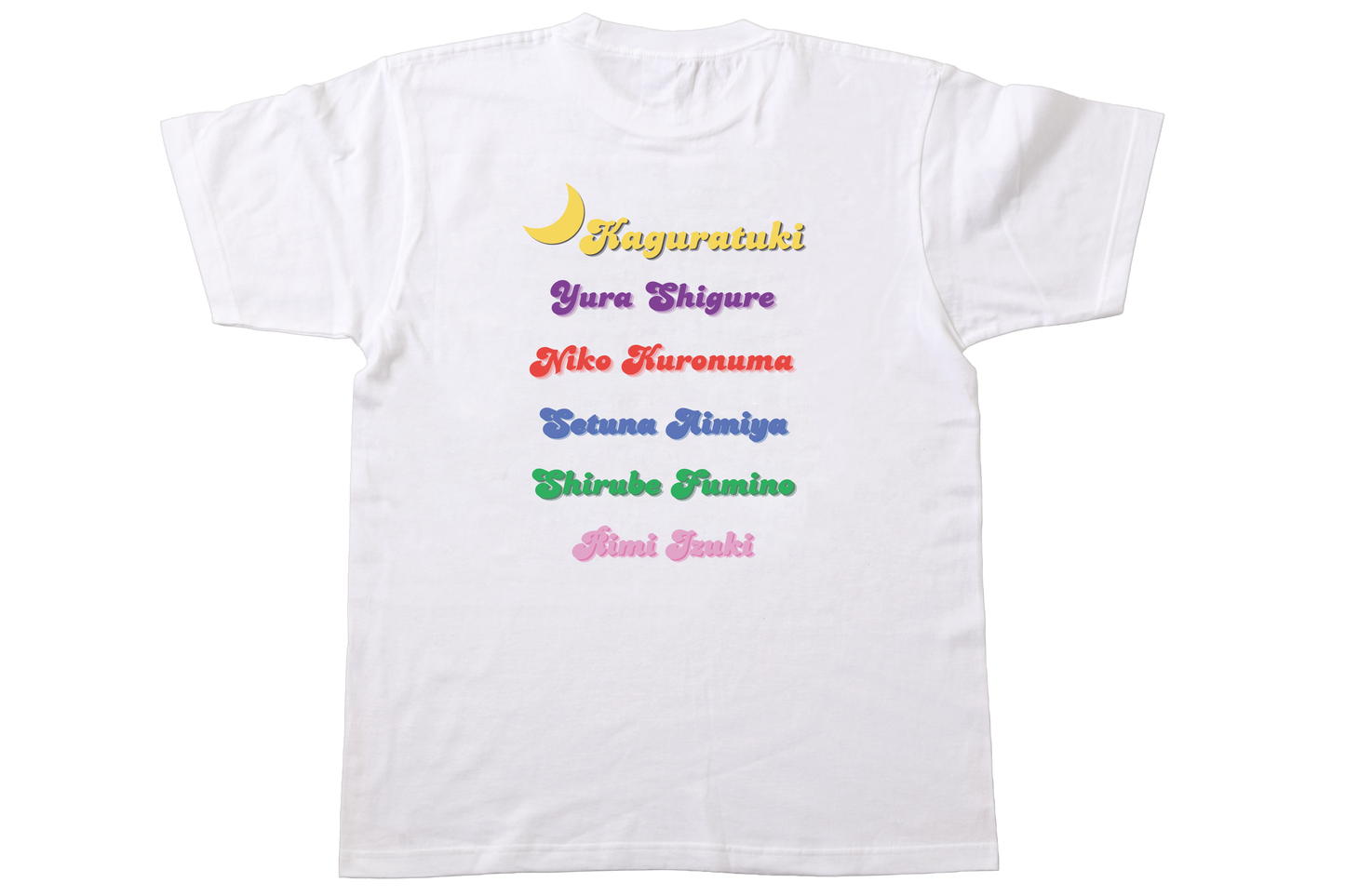 カグラツキ　グループ半袖Tシャツ
