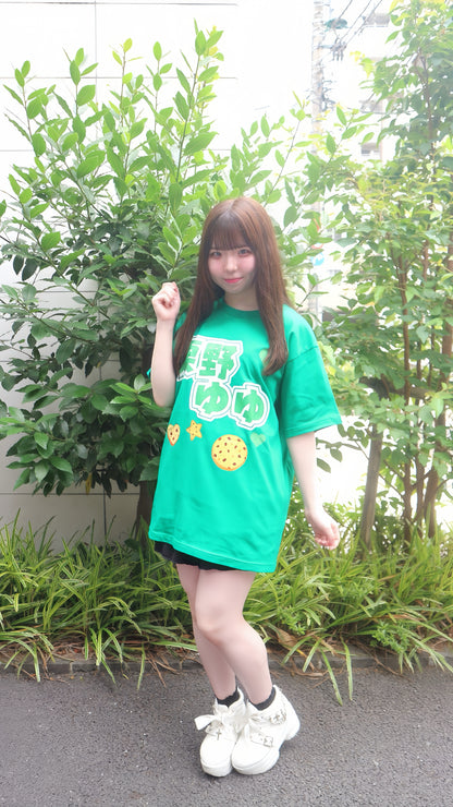 栗野ゆゆ　半袖Tシャツ