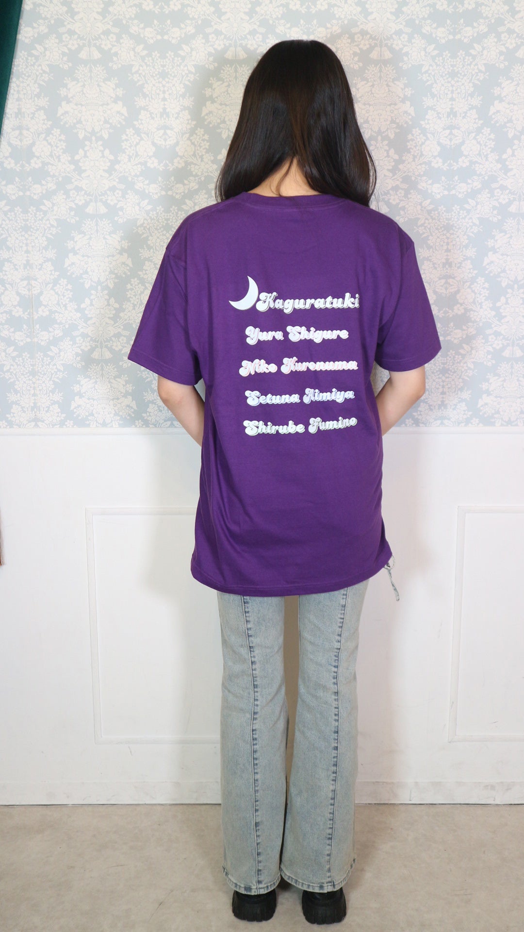 紫恋ゆら　半袖Tシャツ