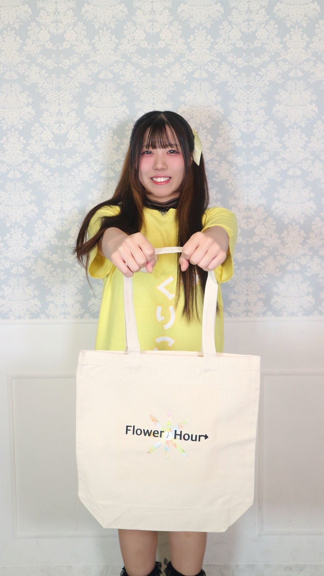 F l o w e r ＊ H o u r　トートバッグ