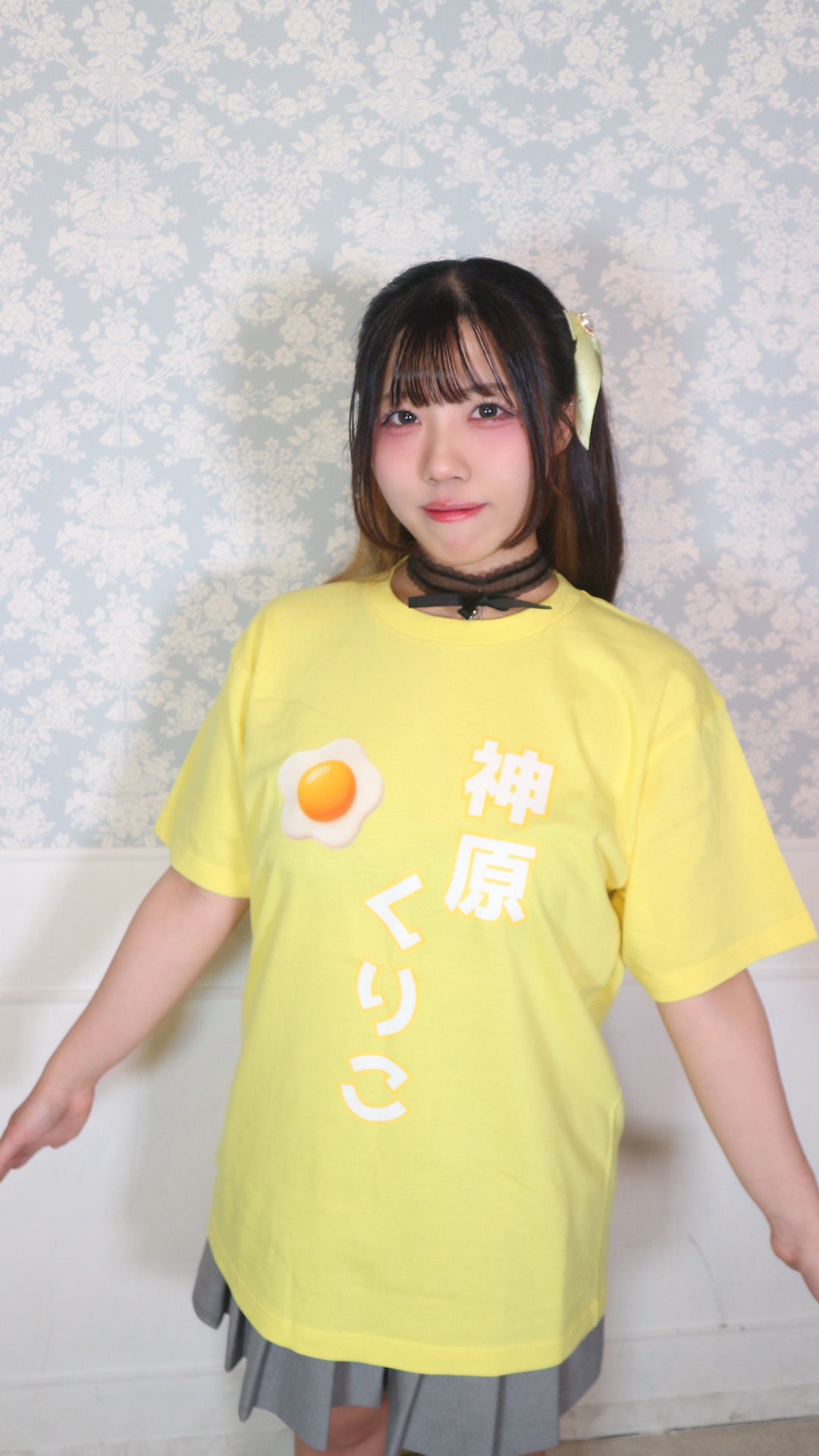 F l o w e r ＊ H o u r　ふらあわ　神原くりこ　半袖Tシャツ