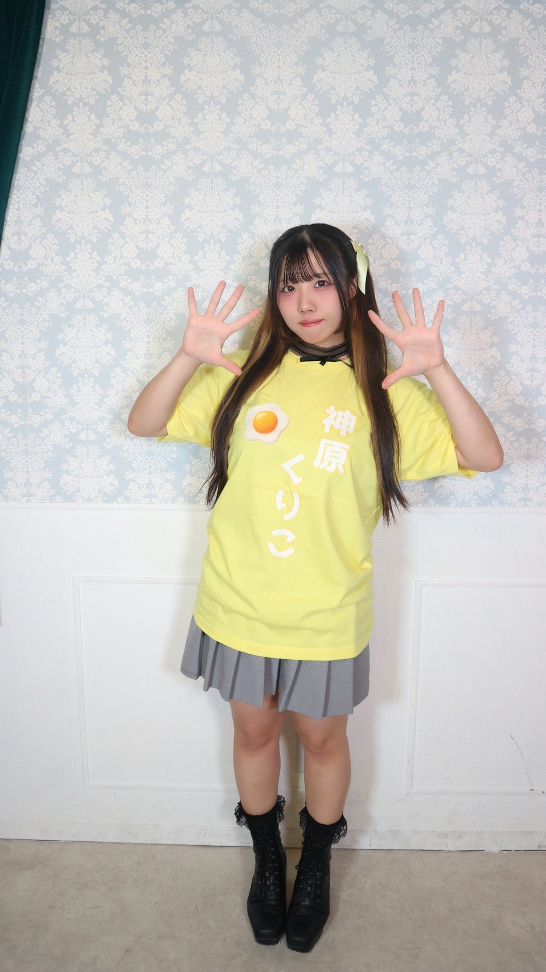 F l o w e r ＊ H o u r　ふらあわ　神原くりこ　半袖Tシャツ