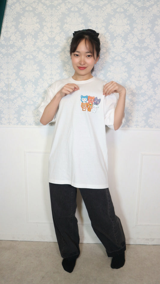 F l o w e r ＊ H o u r　ふらあわ　グループ半袖Tシャツ
