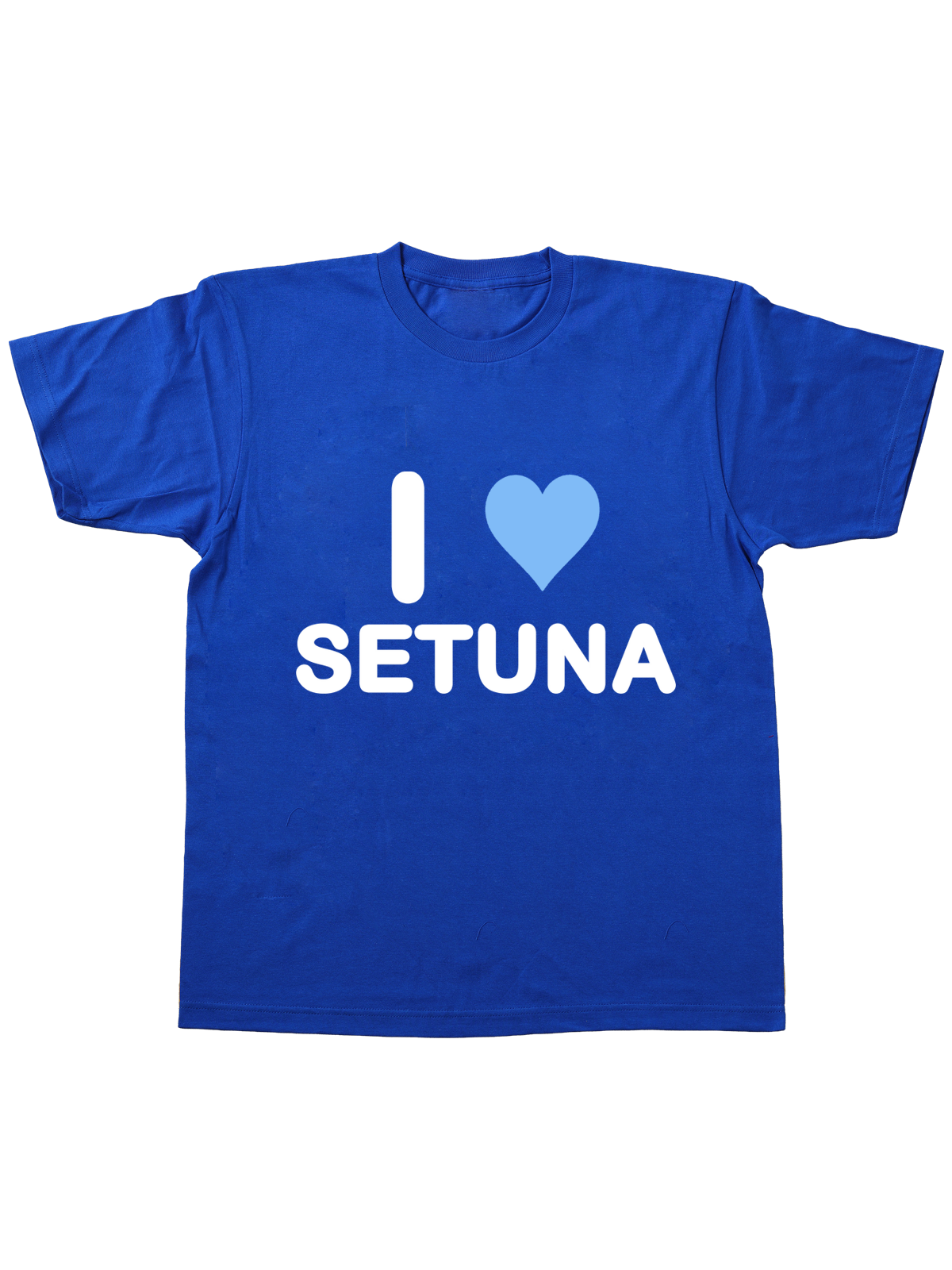 藍宮せつな 2026生誕記念 I ♥ SETUNA Tシャツ（ブルー）