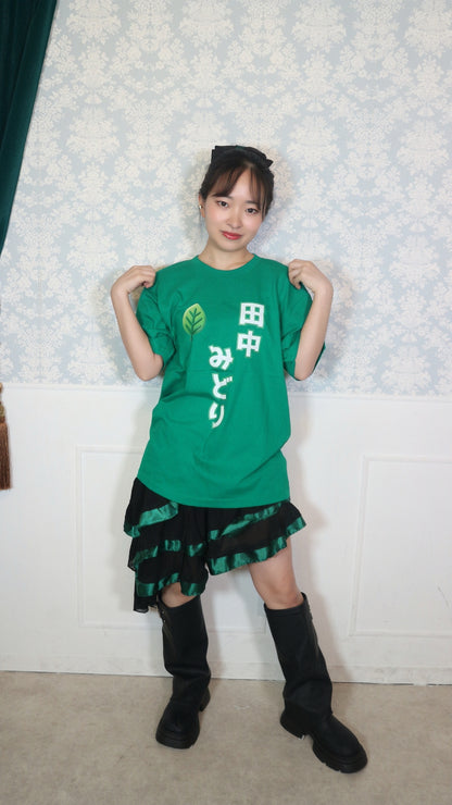 F l o w e r ＊ H o u r　ふらあわ　田中みどり　半袖Tシャツ
