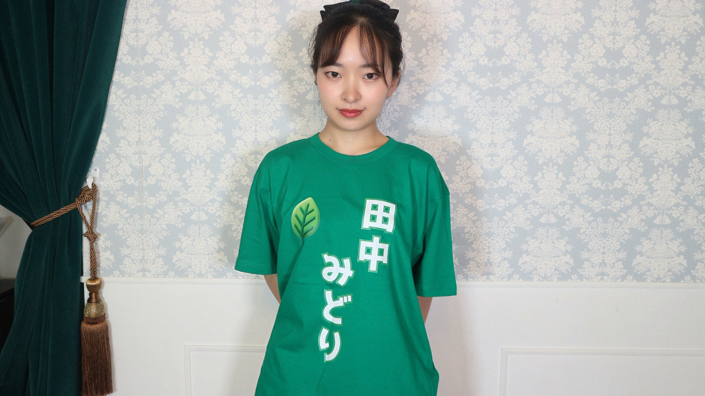 F l o w e r ＊ H o u r　ふらあわ　田中みどり　半袖Tシャツ